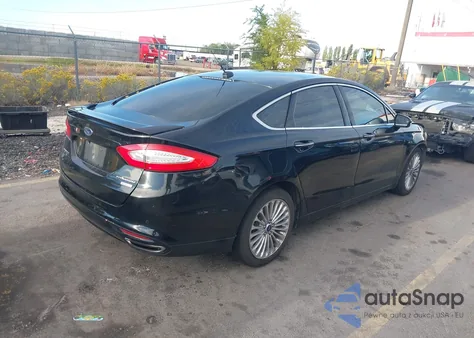 2016 Ford Fusion Titanium from USA, damaged, VIN 3FA6P0K93GR151108